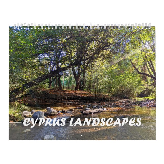 Calendário das paisagens cipriotas (Capa)