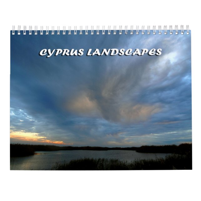 Calendário das paisagens cipriotas (Verso)