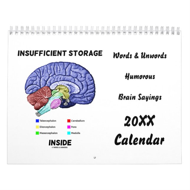 Calendário das palavras & dos provérbios 20XX do (Capa)