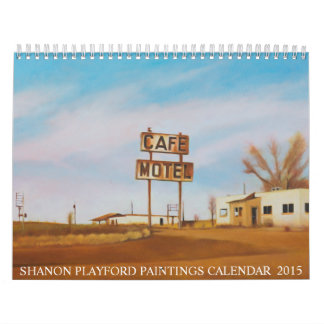 CALENDÁRIO DAS PINTURAS 2015 DE SHANON PLAYFORD