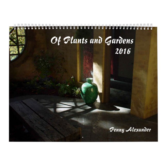 Calendário das plantas e dos jardins (Capa)