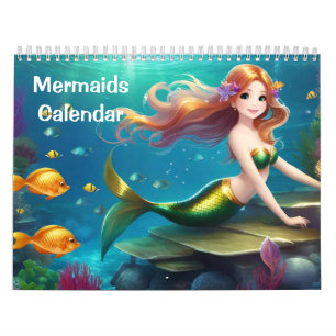 Calendário das Sereias para Crianças