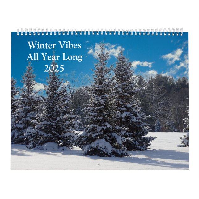 Calendário das Víblias de inverno (Capa)