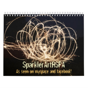 Calendário Datas de SparklerArt
