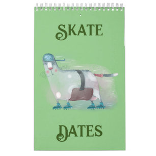 Calendário Datas do skate
