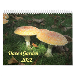 Calendário Dave's Garden 2022 Calendar