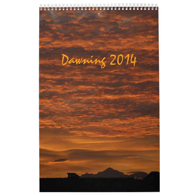 Calendário dawning 2014 (Capa)