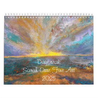 Calendário Daybreak 2025, Sarah Orre Fine Art