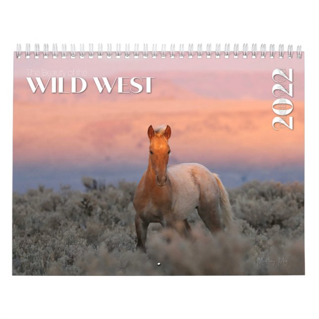 Calendário de 12 meses de 2022 de MustangWild  (Capa)