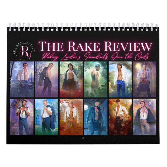 Calendário de 12 Meses de Revisão de Rake (Capa)