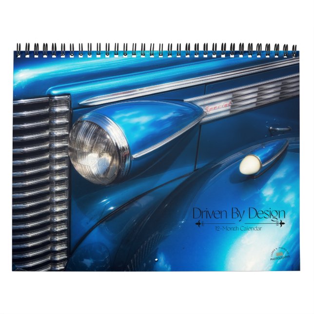 Calendário de 12 Meses Dirigido pelo Design (Capa)