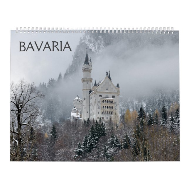 Calendário de 12 meses do Muro da Baviera (Capa)
