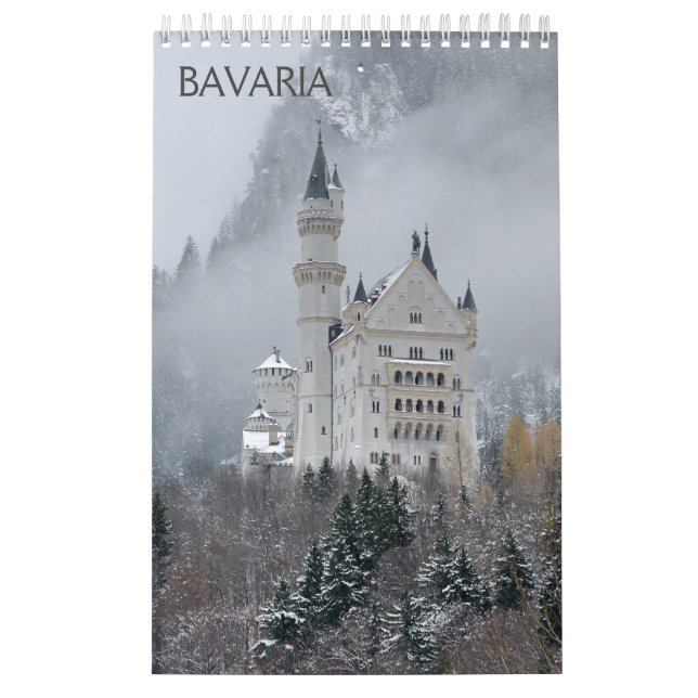 Calendário de 12 meses do Muro da Baviera (Capa)
