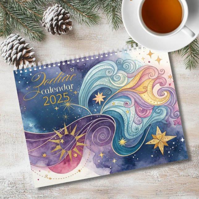 Calendário de 12 Meses do Zodiac (Criador carregado)