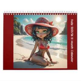 Calendário de 15 Meses do Dollz 2025/26