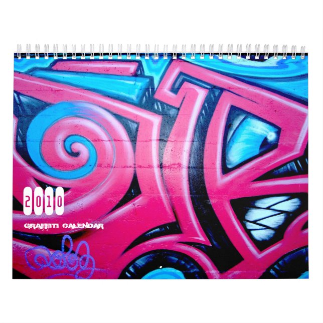 Calendário de 2010 grafites (Capa)