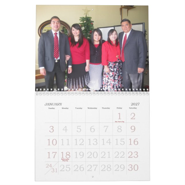 Calendário de 2010 HBC (Jan 2027)