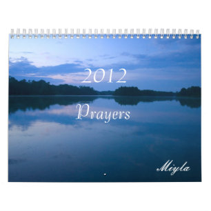 Calendário de 2012 orações