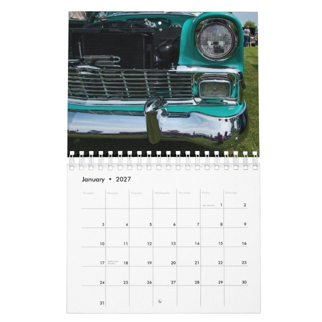 calendário de 2013 56 Chevy (Jan 2027)