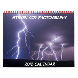 Calendário de 2018 da Fotografia Steven Coy