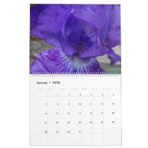 Calendário de 2018 paisagens