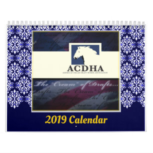 Calendário de 2019 ACDHA