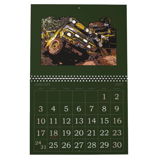 CALENDÁRIO DE 2021 OFF-ROAD (Jan 2027)