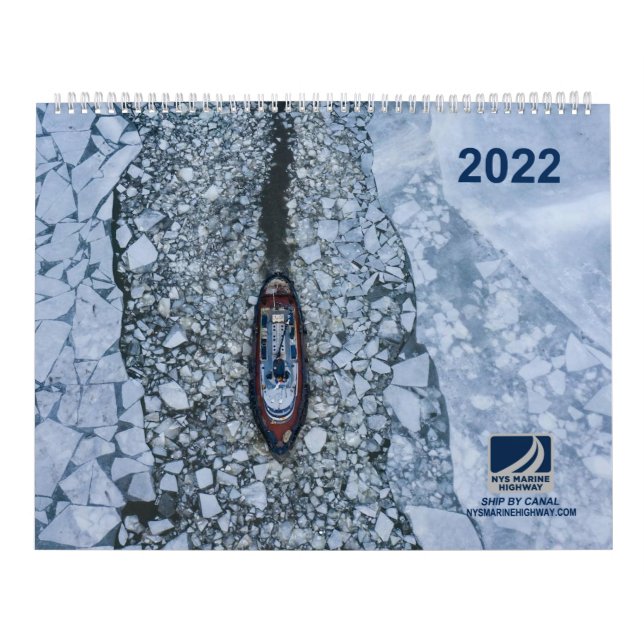 Calendário de 2022 NYS - Barcos Marinhos no Trabal (Capa)