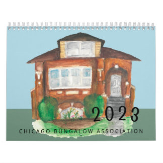 Calendário de 2023 da Associação Chicago Bungalow