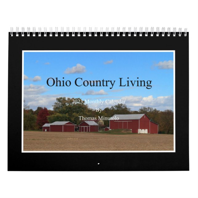 Calendário De 2023 Em Ohio, De Tom Minutolo (Capa)