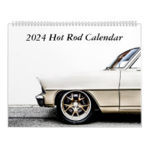Calendário de 2024 Hot Rod
