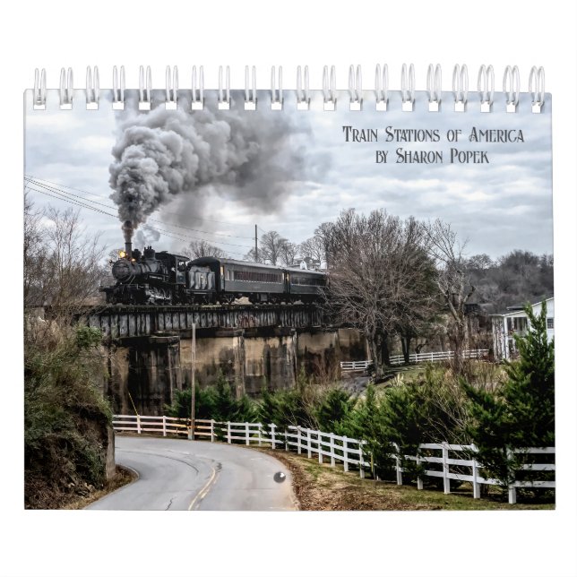 Calendário de 2025 das Estações de Comboio da Amér (Capa)