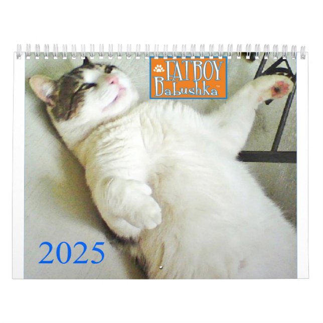 CALENDÁRIO DE 2025 DO FATBOY BABUSHKA (Capa)