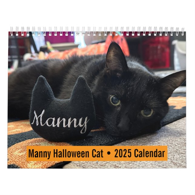 Calendário de 2025 do Manny Halloween (Capa)