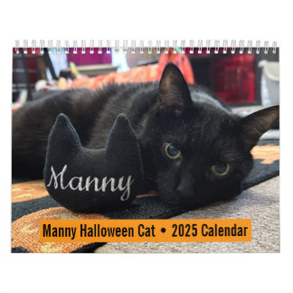 Calendário de 2025 do Manny Halloween
