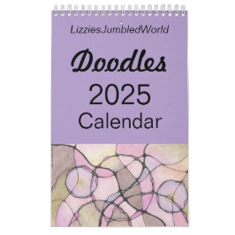 Calendário de 2025 Doodles