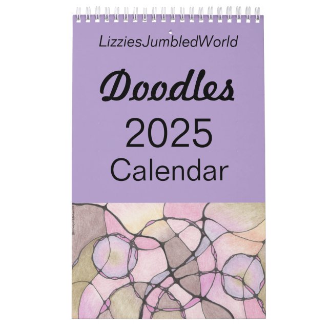 Calendário de 2025 Doodles (Capa)