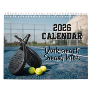 Calendário de 2026 Citações Engraçadas de Pickleba