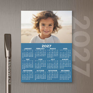 Calendário de 2026 com Cartão Magnético de Visuali