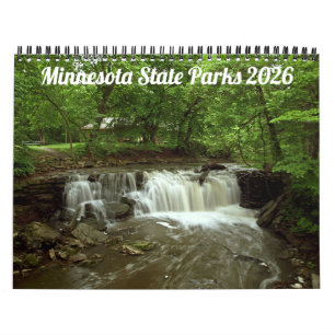 Calendário de 2026 do Minnesota State Parks