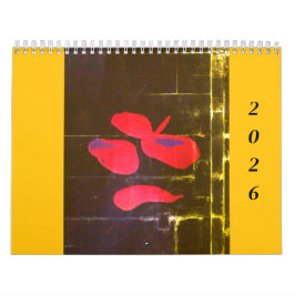 Calendário de 2026 "Droping Petals"