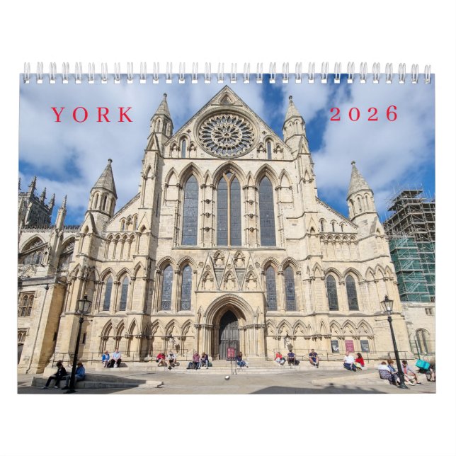 calendário de 2026 em York (Capa)