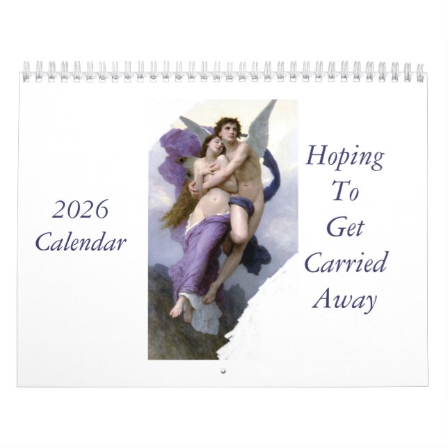 Calendário de 2026 na esperança de ser levado (Capa)