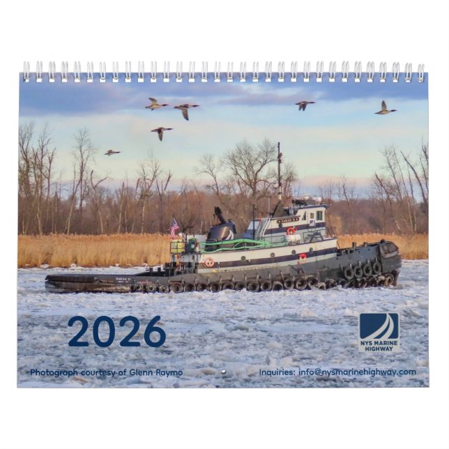 Calendário de 2026 - NYS Estrada Marítima (Capa)