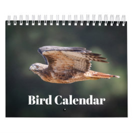 Calendário de 2026 para aves