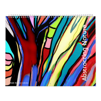 Calendário de abstracção da natureza por Julie