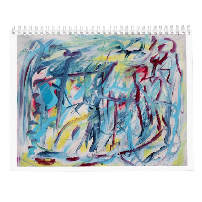 Calendário de Abstrato 2023 (Verso)