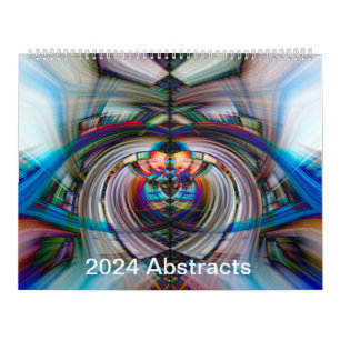 Calendário de Abstrato 2024