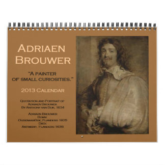 Calendário de Adriaen Brouwer 2013