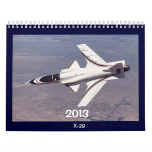 calendário de aeronaves de 2013